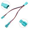 3pin Cable Cupholder LED Ambient Light AC Radio Adapter Y Cable For BMW 3 4 M3 Series F30 F31 F32 F33 F34 F36 F80 F82 F83 Radio Accessories 4