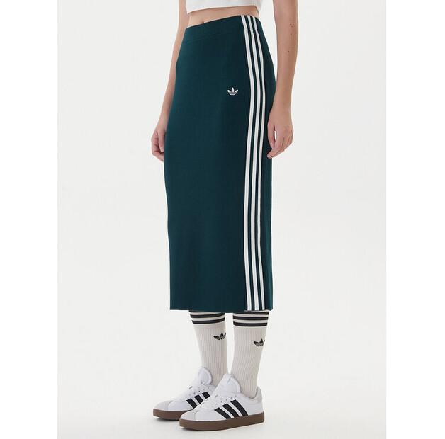 Юбка карандаш adidas adicolor Knit 3-Stripes EU XS