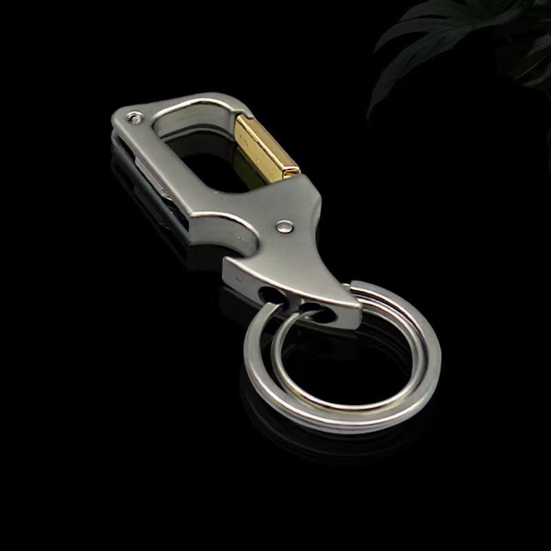 

Multifunctional Men s Aluminum Keychain & Bottle Opener серебряный