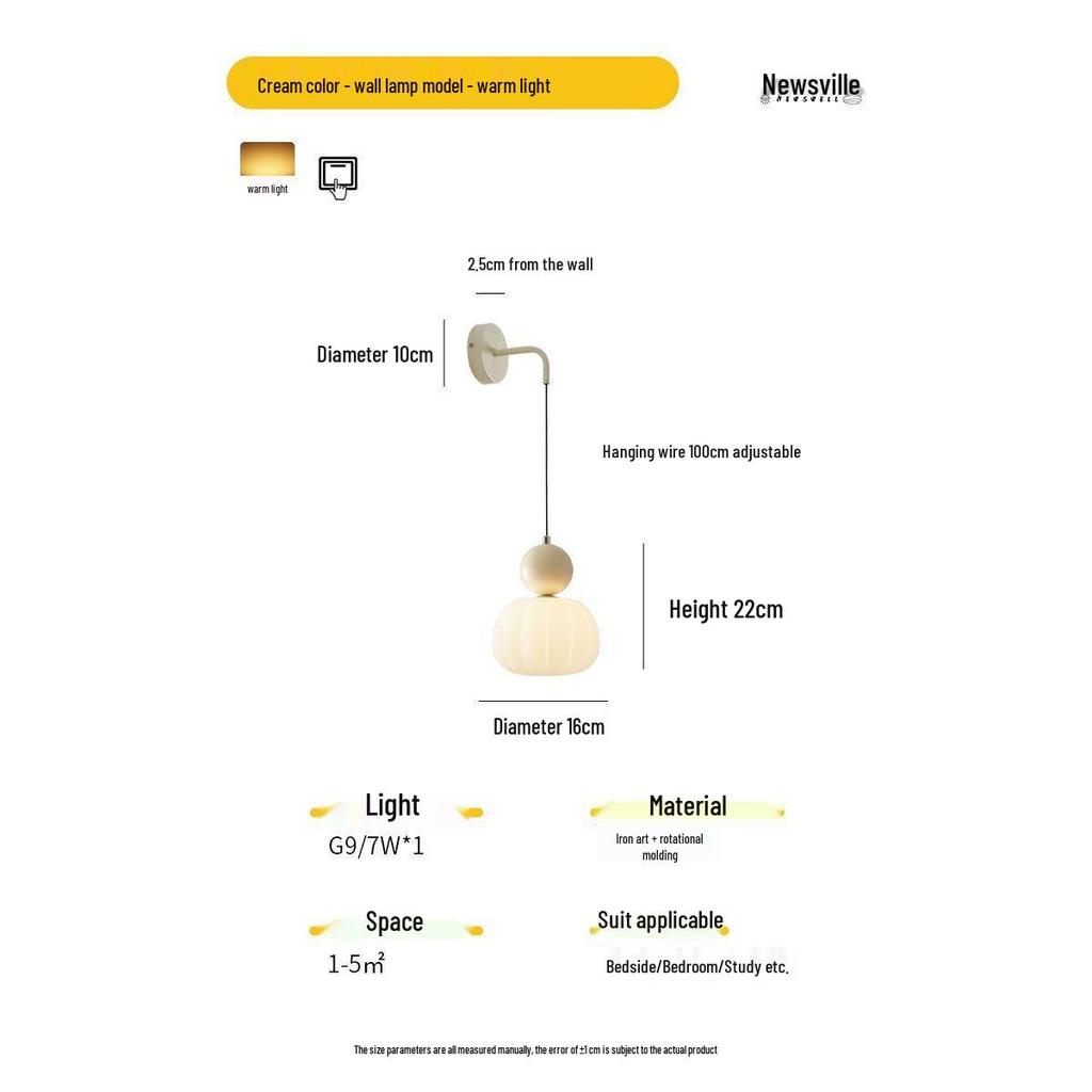 Verstellbare Hängelampe im Mid-Century-Stil mit Walnussmaserung im französischen Stil für Schlafzimmer, Flur oder Eingangsbereich