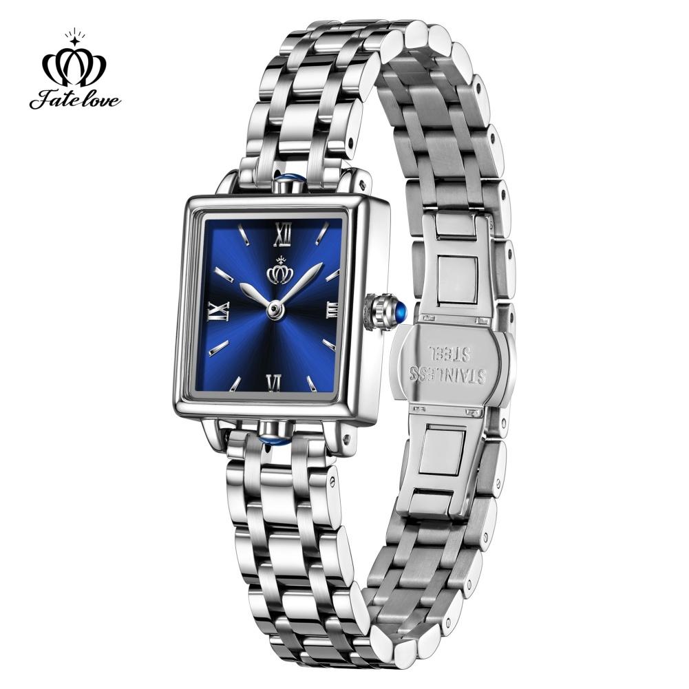 Fatelove 926 Fashion Luxury Ladies Wristwatch Stainless Steel Waterproof Original Quartz Watches for Women