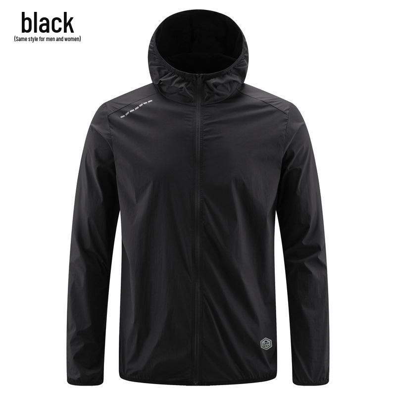 Men's and Women's Lightweight Quick-Dry Ice Silk Sun Protection Jacket for Summer Fishing