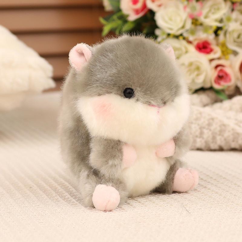 Cute And Fluffy Plush Animal Character Keychain Ideal For Bag Charm Gift And