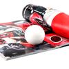Round Gear Knob Short Shifter Knob For Universal Car Acrylic Shift Knob Black Silver SK-1006