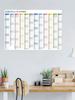 Wall Poster Calendar 2026 Year Wall Calendar Flexible Excellent Year Planner Wall Calendar 365 Days Wall Calendar For School