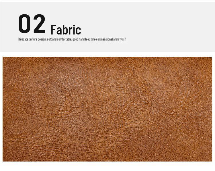 MenBense Men's Retro Zipper Wallet: Fashionable, Short, Large Capacity, Multi-Card Slots.