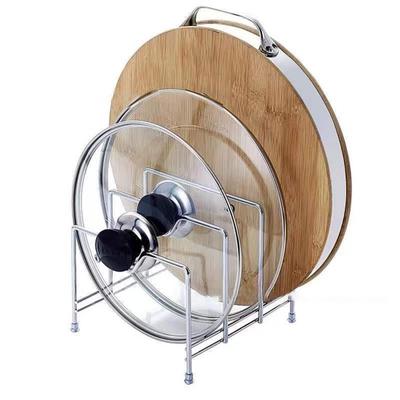 Topfdeckelhalter Modern Schwerlast Stehend Multifunktional Arbeitsplatte Schneidebrett Teller