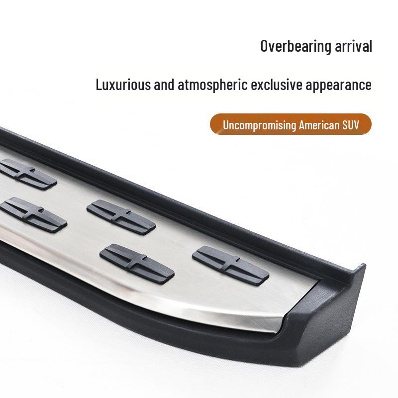 Lincoln Aviator Side Steps & Corsair Running Boards: Stainless Steel Panels for Custom Modifications