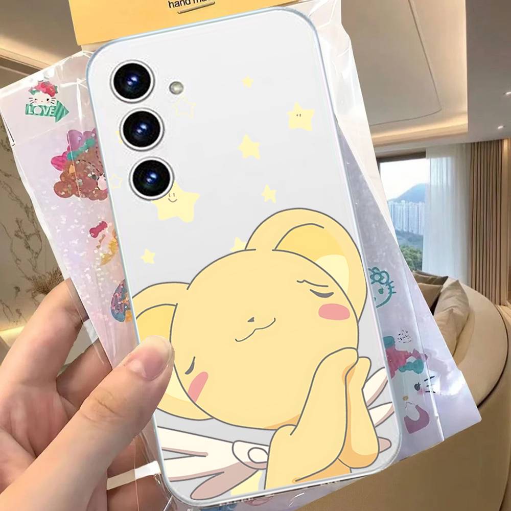 Cute C-Cardcaptor Sakura-s For Samsung Galaxy A52 A12 A51 S21 Edge S22ULTRA S23 S20LITE Plus Ultra Transparent Cover