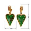 Retro Exaggerated Baroque Love Strawberry Women's Earrings 2024 Fashion New Fruit Series Leisure Holiday  Ear Accessories