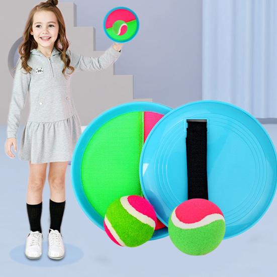 Sticky Target Ball Toy Set Interactive Enhance Hand-Eye Coordination Active Play Sticky Ball Toy for Kids