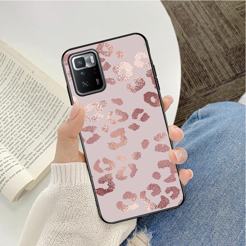 Roségold Pinkes Herz Liebe Schmetterling Handyhülle Für Xiaomi Redmi Note 11 10 Pro Note 8 Pro 9Pro Note9 9S 10S 9T Redmi 10 9C 9A