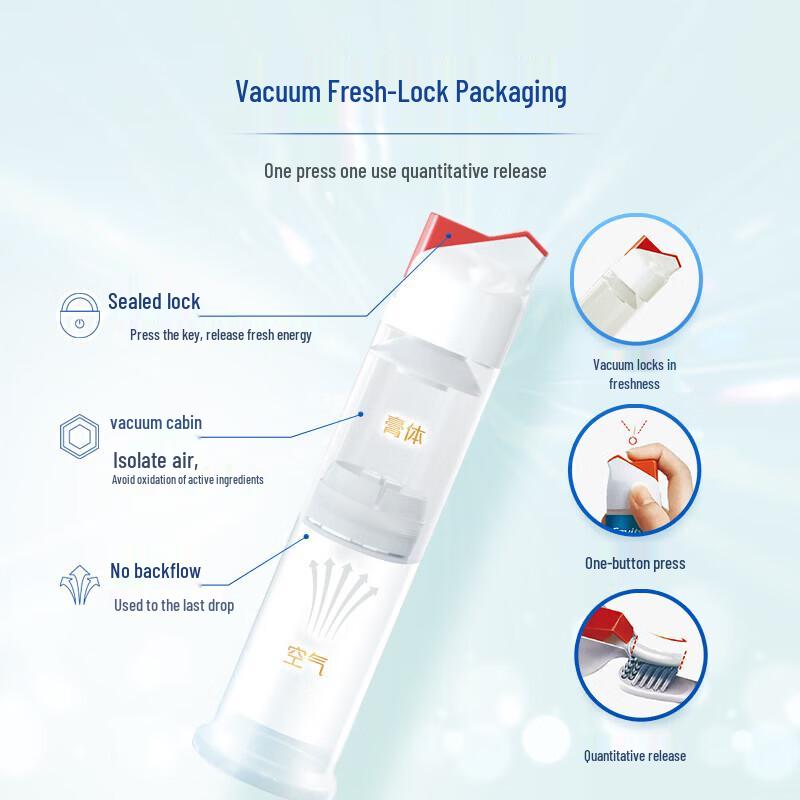 Colgate Dense Foam Whitening Press Pump Toothpaste, 3 X 100ml