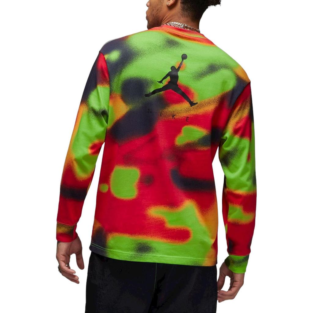 Jordan T Shirts Men's Multicolor Crew Neck Moderate Straight Fit DV1478-010