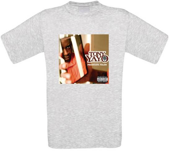 Tony Yayo Thoughts of a Predicate Felon Rap Hip Hop T-Shirt All Sizes S
