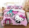 Hello Kitty Duvet Cover Set: Custom Printed Bedding