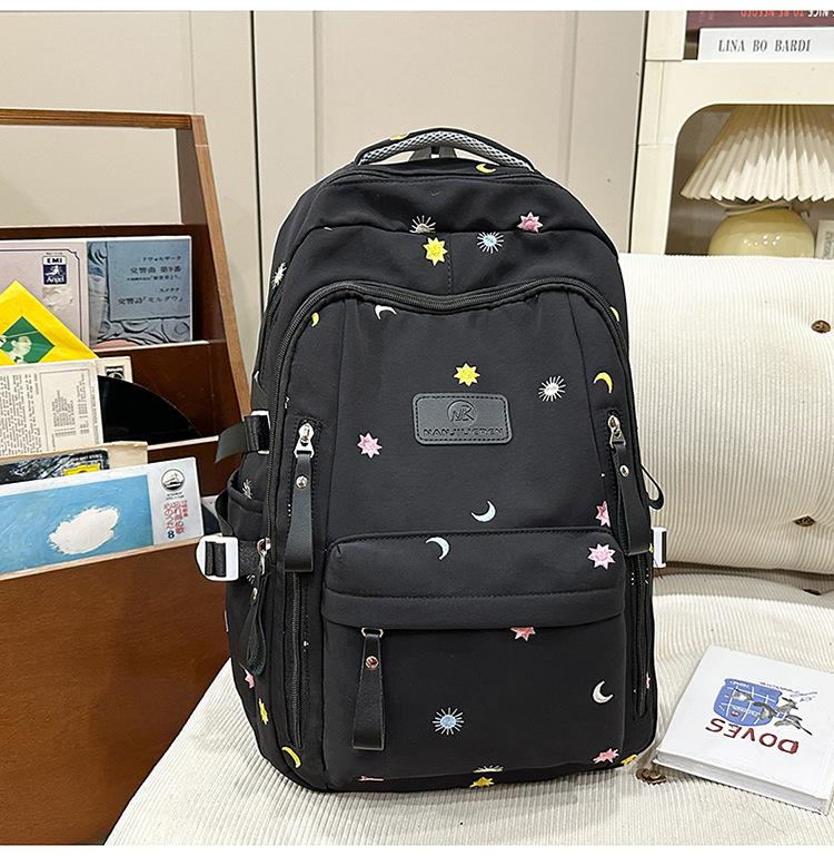 Schoolbag New Mori Large-capacity Backpack for Junior and High School Students Lightweight Women's Schoolbag Simple and Versatile Campus Backpack