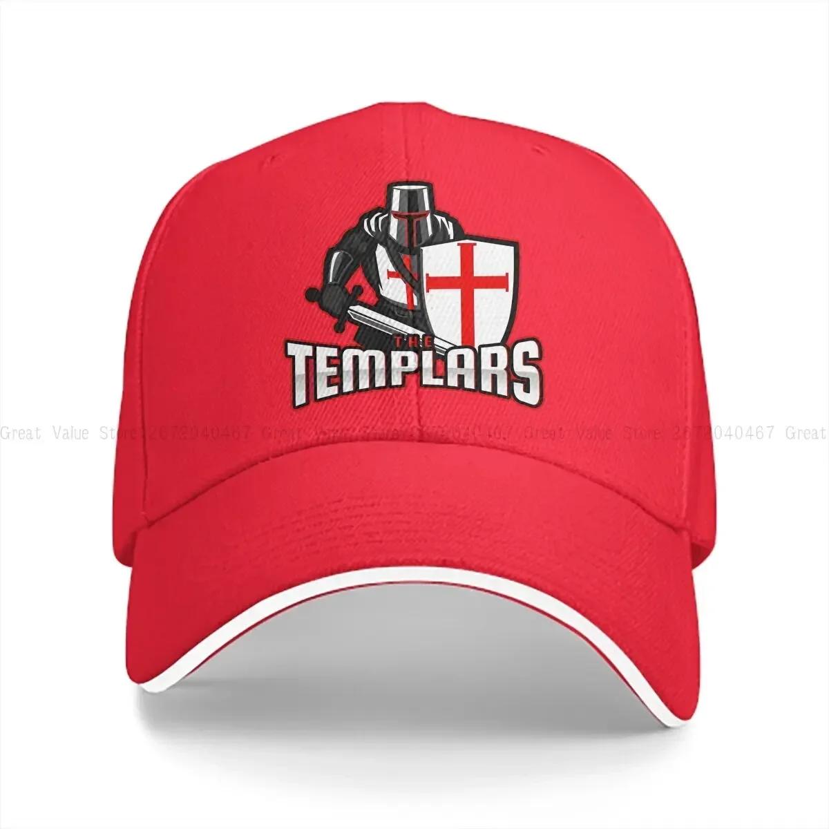 

Knights Templar Multicolor Hat Peaked Unisex s Cap The Templars Personalized Visor Protection Hats One Size