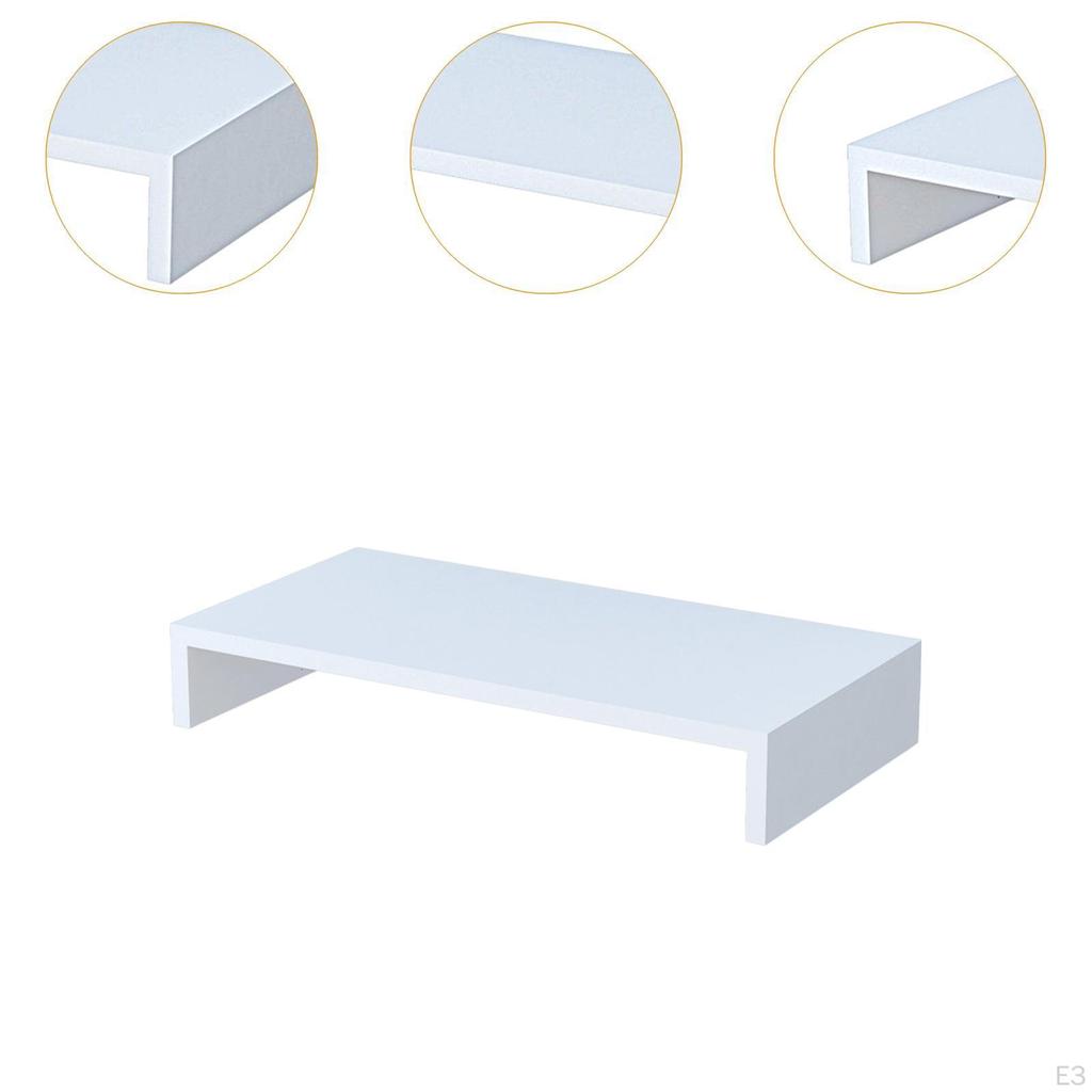 Stand Riser Bracket Durability Premium Ergonomic Versatile Wooden for Dorm Home Apartments Workplace