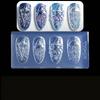Cartoon Halloween Element Nail Silicone Mold Ghost Skull Pumpkin Grave Shape Carving 3D Jewelry Soft Template Manicure Supplies