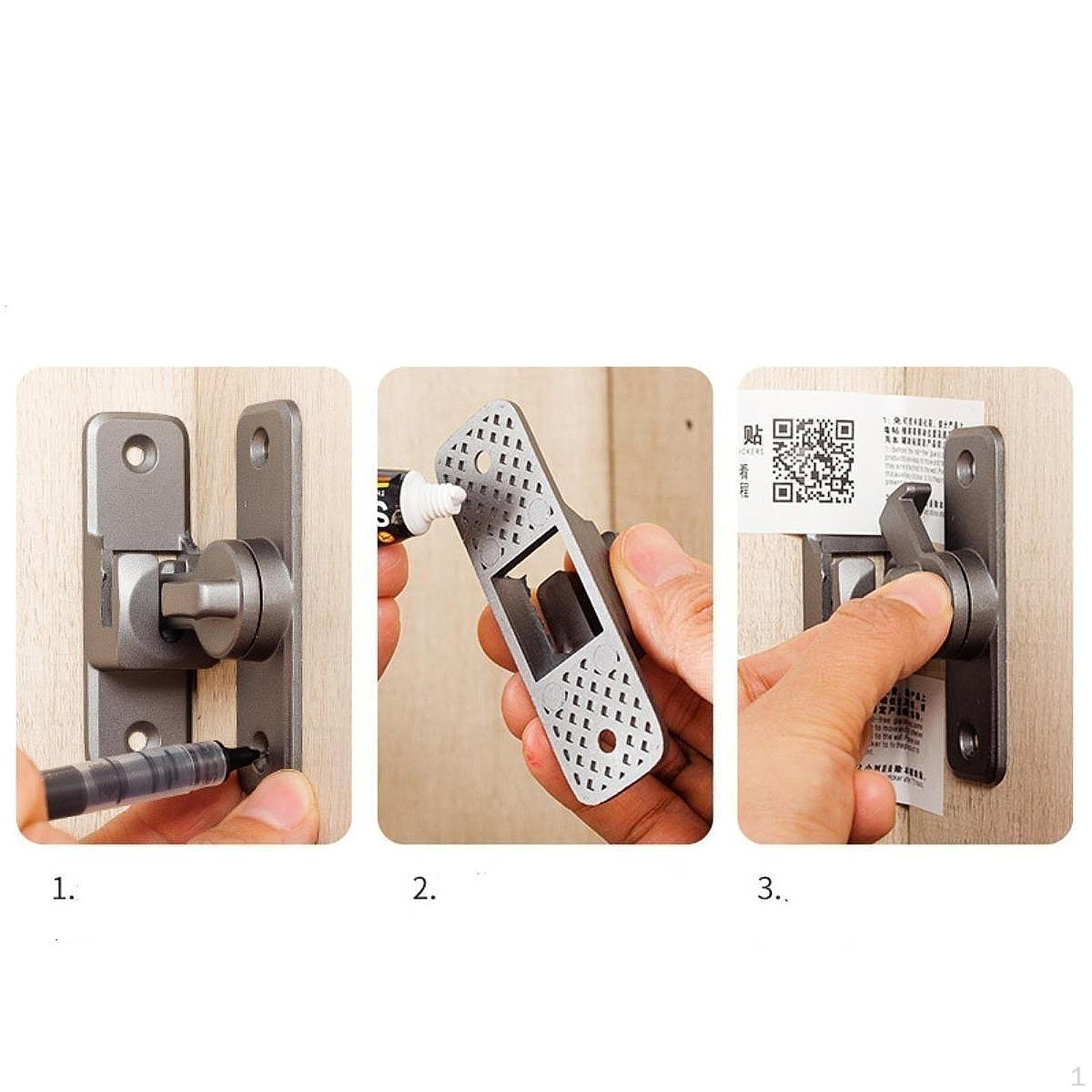 

Замок для двери амбара защелка комната универсальная с винтами фурнитура шкаф для офиса гараж