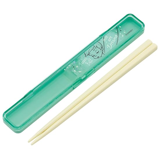 Skater Chopsticks and Chopstick Case Set, Adult, Antibacterial, 18cm, Silent (No-Rattle), Made in Ja B0CPXZ5GXN