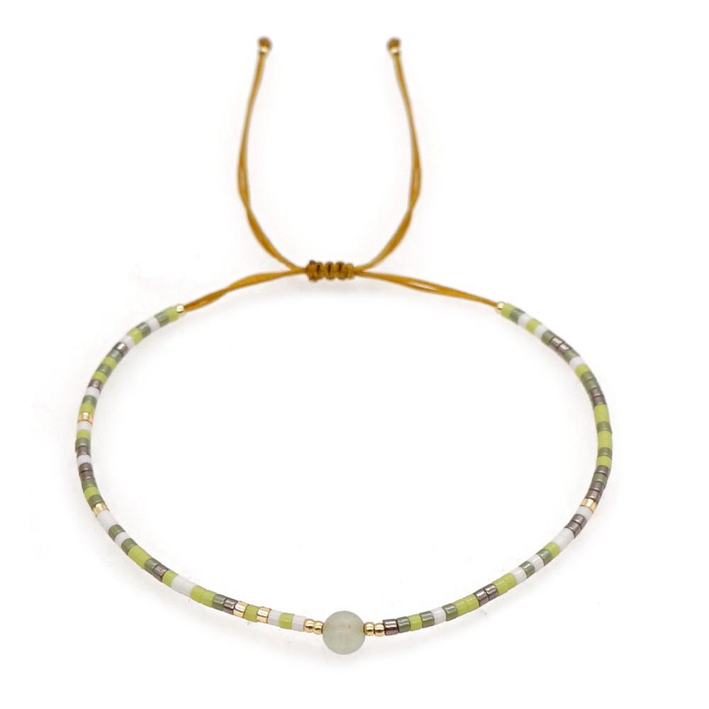 Trendy Adjustable Seed Bead & Pearl Bracelet - Colorful, Luxurious Design, Perfect Friendship Gift