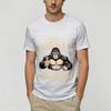 Born Forced To Wipe Funny Gorilla Tshirt Summer Cotton Tshirts For Unisex Print Tee Shirt Short Sleeves Vintage Top Tees