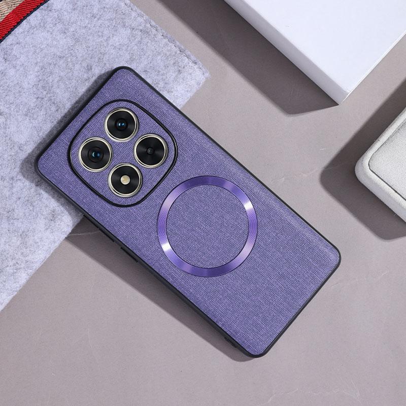 For Xiaomi POCO X7 Case Luxury PU Magnetic Wireless Charging Protective Back Cover Case For Xiaomi POCO X7 5G X 7 Phone Shell