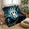 Juventus FC Themen-Decke Weiche Flanell-Decke Plüsch-Überwurf Gemütliche Sofa-Bett-Decke für Wohnkultur
