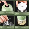 250Ml Garlic Masher Crusher Electric Kitchen Food Chopper Usb Portable Meat Grinder Vegetable Chopper For Kitchen Gadgets