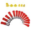 20PCS Stainless Steel Caulking Nozzle Tips Caulking Tool Kit  for Sealant Application