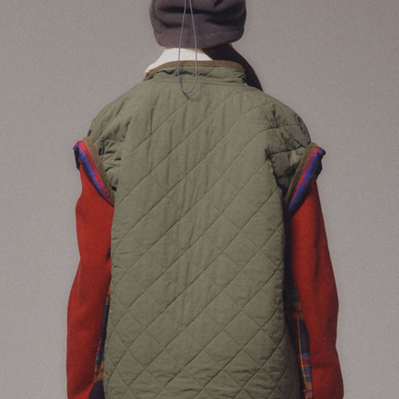 MENASOO 2Way Fleece Warmer_Charcoal