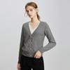 TaTu Women's Casual V-Neck Long Sleeve Knit Sweater