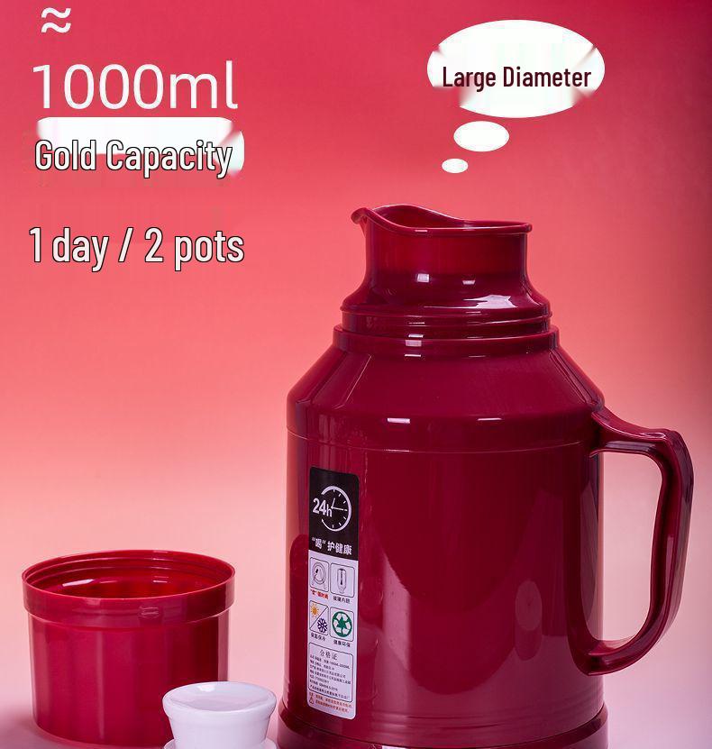 Kompakte isolierte Thermosflasche für Büro und Wohnheim