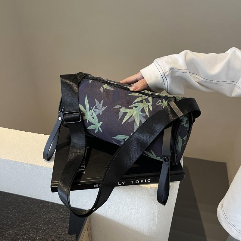 

Свежая сумка с принтом для выхода в свет, сумка-ведро через плечо, в национальном стиле, элегантная, новая