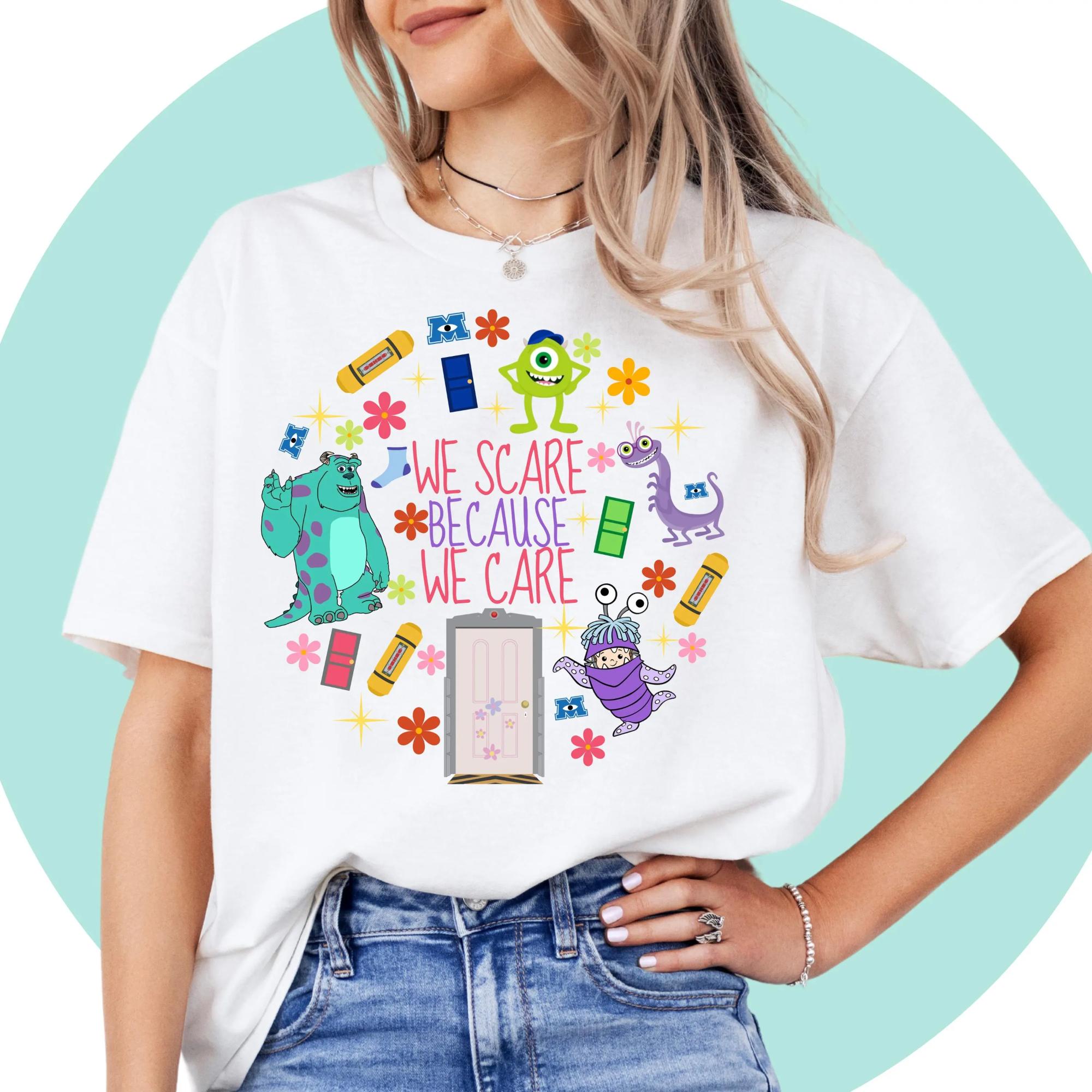 Monsters Inc Shirt Princess Tee Family Matching Shirt Magical Vacation Apparel Cute Monster Gift S