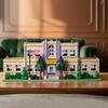 Springfield Elementary School House Buildings Sets,8 Figures City Apartment Architecture Model Modular Buildings Blocks 3500 PCS