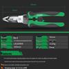 Old A 9" Multifunctional Electrician's Long-Nose Pliers - Wire Stripping and Crimping Tool (Model: LA320929)
