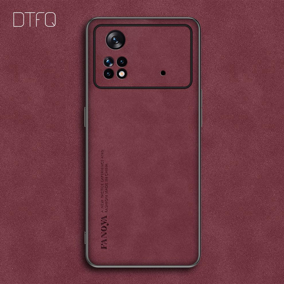 

Чехол для POCO M4 Pro, роскошный кожаный чехол с узором для POCO M4 Pro 5G, M4 Pro 4G, противоударный винтажный кожаный чехол для POCO X4 Pro 5G For POCO X4 Pro 5G красный