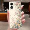Case For OPPO A78 4G 5G A98 F23 A1X Flower Butterfly Phone Cases For Oppo A98 Soft Silicone Capa Transparent TPU Jelly Cover