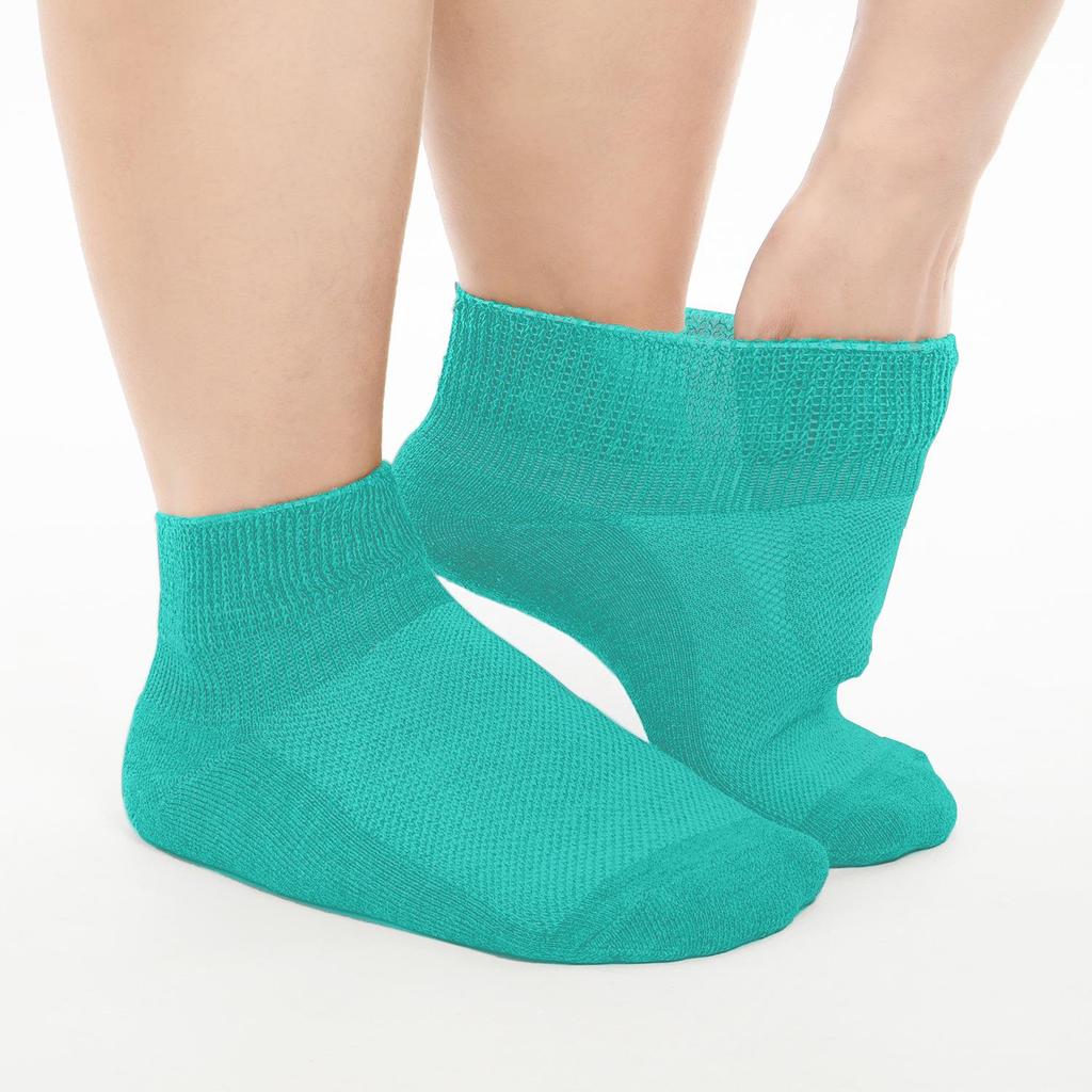 Unisex Loose Summer Socks for Diabetics - Short and Comfortable