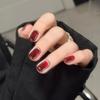 Verlaufende Bernstein-Goldfolie Abnehmbare Nagelsticker - Herbst/Winter-Kollektion