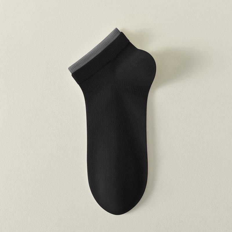 5 Pairs of Female Pure Cotton Spring and Summer 7A Antibacterial Deodorant Sweat Socks