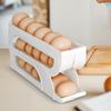 Auto Rolling Egg Dispenser 3 Tiers Automatic Egg Storage Rack Reusable Organizer Kitchen Egg Container