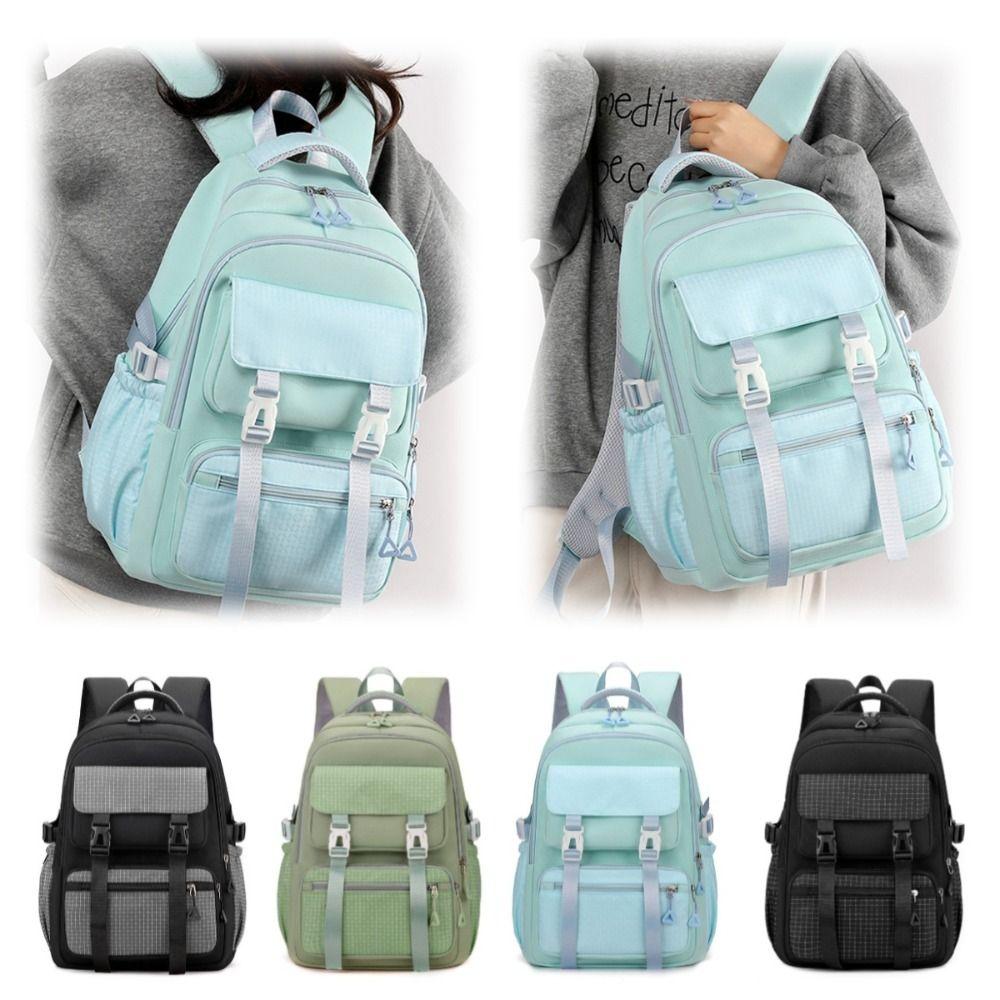 Multi-Compartment Student Backpack Waterproof Travel Laptop Rucksack School Bag  Outdoor Activities