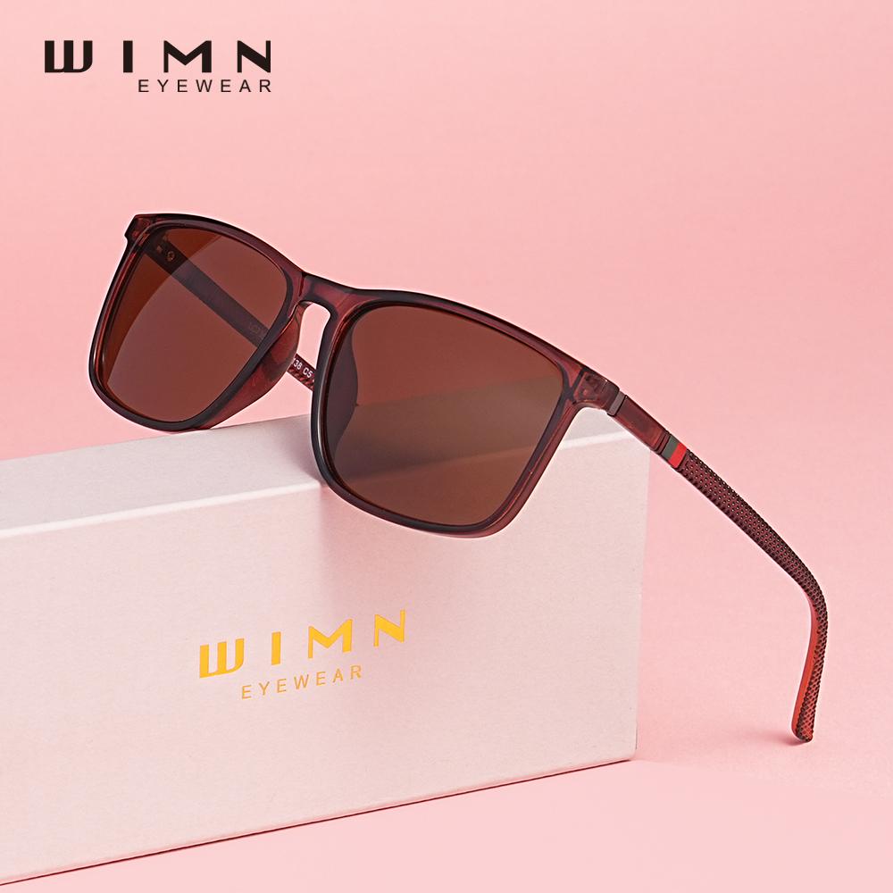 WIMN Brand Polarized Women Sunglasses Anti-UV400 Sun Glasses Protect Rectangle Outdoor Sports Eyewear