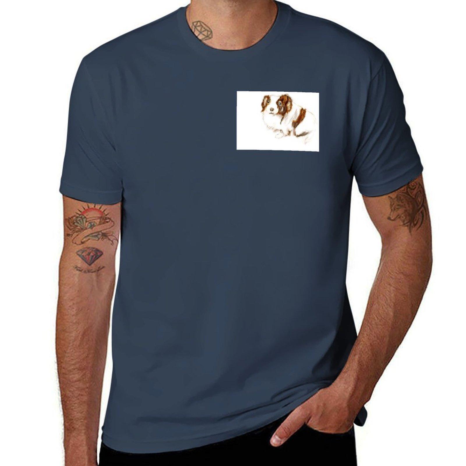 Cute Dog TShirt Daily Casual Short Sleeve Tee Shirt S