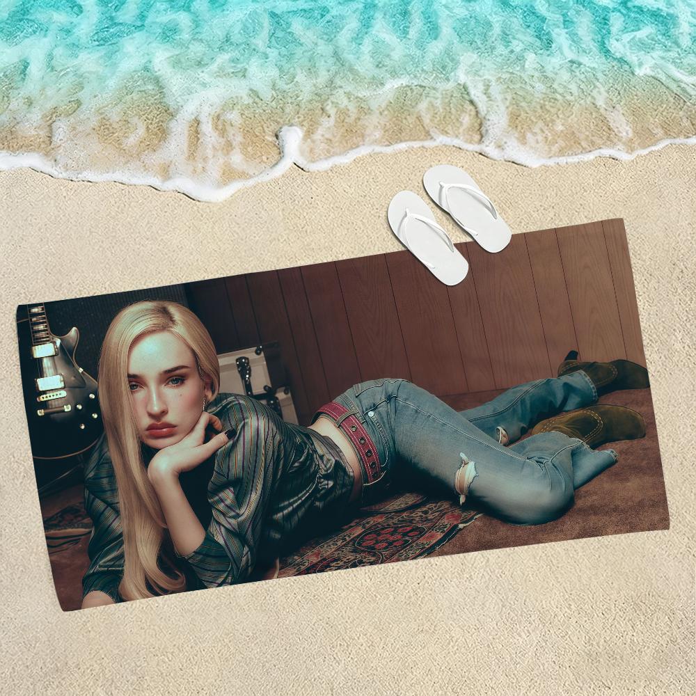 Singer Kim P-petras Pretour Towel Towels For Beaches Yoga Studios Gyms Hot Springs Swimming Pools And Picnics STJ40x70CM