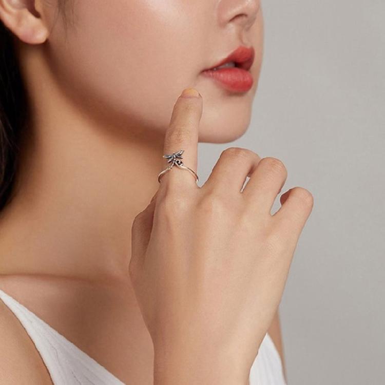 Crochet Rings for Finger Adjustable Size Yarns Knitting Rings Open Finger Rings